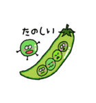 かわいい野菜と果物たちの日常（個別スタンプ：16）