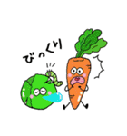かわいい野菜と果物たちの日常（個別スタンプ：25）