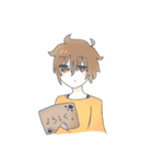 ねこめ少年（個別スタンプ：1）