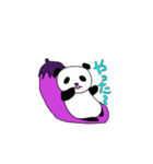 パンダのパン粉。（個別スタンプ：7）