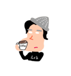 ゆかいな仲良友達（個別スタンプ：3）