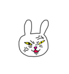 ゆるゆる手書きうさぎ（個別スタンプ：2）