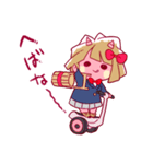 ナマハゲJKのハグちゃん（個別スタンプ：4）