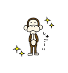 さるとしろくま（個別スタンプ：34）