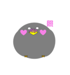 お茶目な鳥（個別スタンプ：34）