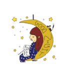 わたしとフクロモモンガ（個別スタンプ：17）