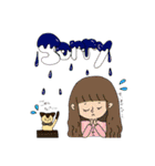 わたしとフクロモモンガ（個別スタンプ：21）