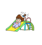 ぷにふわちゃんの日常（個別スタンプ：16）