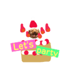ハナクロXmasバージョン（個別スタンプ：6）