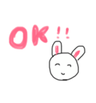 うさ〜ぎさん（個別スタンプ：1）