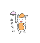 毎日のうさぎさん（個別スタンプ：3）