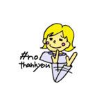 #面白ろ＆日常ハッシュタグスタンプ（個別スタンプ：12）