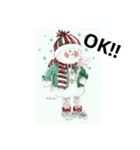 水彩クリスマス（個別スタンプ：15）
