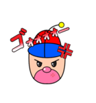 ヒーローたら口くん（個別スタンプ：4）