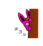 キグルミウサギ@（個別スタンプ：7）