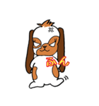 たれみみうさぎのもも パート2（個別スタンプ：1）