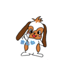 たれみみうさぎのもも パート2（個別スタンプ：3）