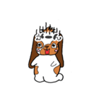 たれみみうさぎのもも パート2（個別スタンプ：5）