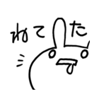 スマホゲームをするゲーうさ（個別スタンプ：26）