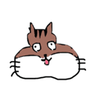 変な動物スタンプ（個別スタンプ：1）