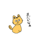 お魚大好きな猫（個別スタンプ：1）