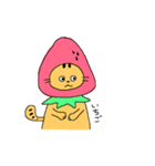 お魚大好きな猫（個別スタンプ：30）