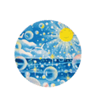 パステルアートtakako（個別スタンプ：15）