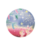 パステルアートtakako（個別スタンプ：19）