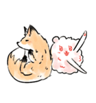 ふんわり生き物（個別スタンプ：1）