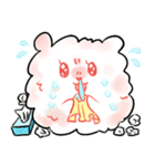ふんわり生き物（個別スタンプ：4）