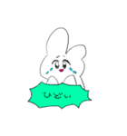 しろいうさぎっぽい（個別スタンプ：13）