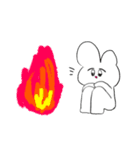 しろいうさぎっぽい（個別スタンプ：31）