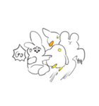 しろいうさぎっぽい（個別スタンプ：34）