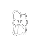 しろいうさぎっぽい（個別スタンプ：39）