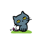 ぐれーねこ（個別スタンプ：1）