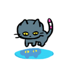 ぐれーねこ（個別スタンプ：2）