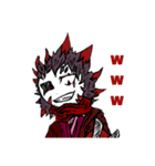 棒人間(オマケ付き)（個別スタンプ：8）
