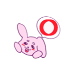 うさぎ(仮)のスタンプさん。（個別スタンプ：7）