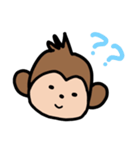 おさるさんのすたんぷ（個別スタンプ：2）