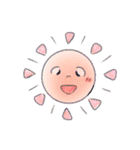 おひさまとおつきさま*（個別スタンプ：2）