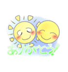 おひさまとおつきさま*（個別スタンプ：24）