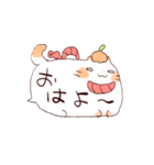 かがみもちにゃんことわんこ（個別スタンプ：16）