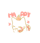 かがみもちにゃんことわんこ（個別スタンプ：17）
