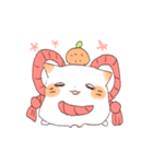 かがみもちにゃんことわんこ（個別スタンプ：22）
