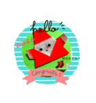 サンタさんきたよ（個別スタンプ：1）