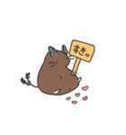 ゆるっとデグー3（個別スタンプ：1）