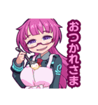 オーバードロイドカワイイスタンプ1（個別スタンプ：10）