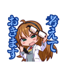 オーバードロイドカワイイスタンプ1（個別スタンプ：12）