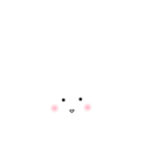 毎日使える！顔だけスタンプみぃ（個別スタンプ：2）