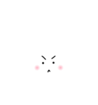 毎日使える！顔だけスタンプみぃ（個別スタンプ：11）